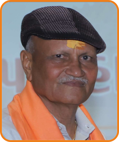 Goswami Prafulgiri Tribhovangiri portrait